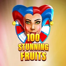 Slots logo of 100 Stunning Fruits from SYNOT Games at Playjonny Casino