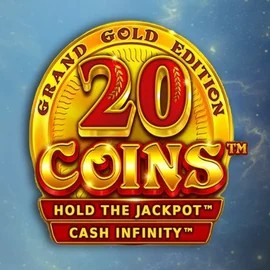20 Coins Grand Gold Edition logo by Wazdan at Playjonny Casino20 Coins Grand Gold Edition