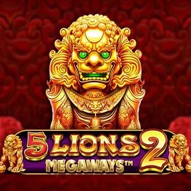5 Lions Megaways 2 online game logo by Pragmatic Play on playjonnycasinoo.com