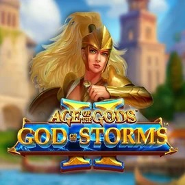 Slots logo of Age Of The Gods: God Of Storms 2 from Playtech at Playjonny Casino