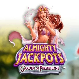 Enjoy Almighty Jackpots: Garden of Persephone by Novomatic – logo hosted on playjonnycasinoo.com