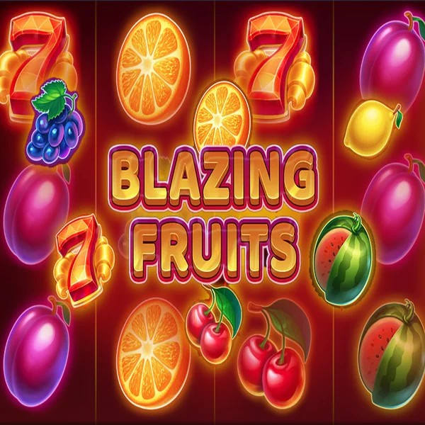 Blazing Fruits online game logo by Inbet Games on playjonnycasinoo.com