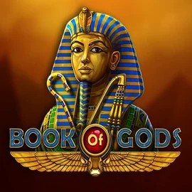 Slots logo of Book of Gods from BF Games at Playjonny Casino