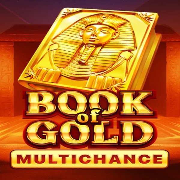 Slots logo of Book of Gold Multichance from Playson at Playjonny Casino