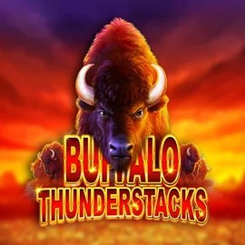 Buffalo Thunderstacks game by Amatic Industries – logo hosted on Playjonny Casino