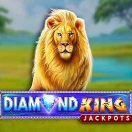 Enjoy Diamond King Jackpots by SpinPlay Games – logo hosted on playjonnycasinoo.com