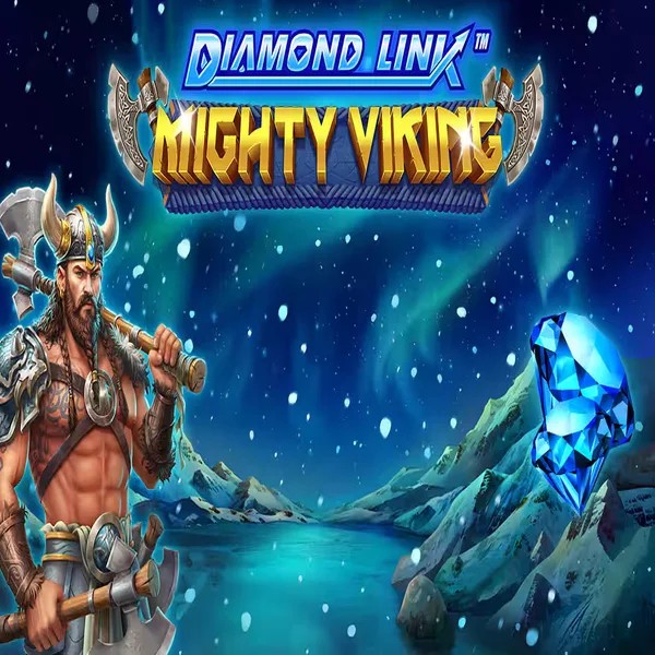 Diamond Link Mighty Viking logo – Slots by Greentube at Playjonny Casino