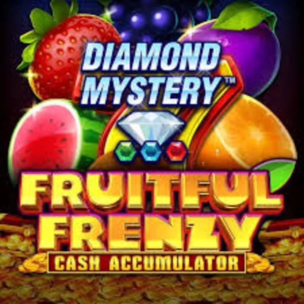 Official Slots logo: Diamond Mystery Fruitful Frenzy Cash Accumulator by Greentube at Playjonny Casino