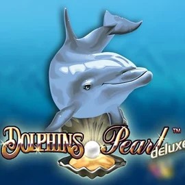 Official Slots logo: Dolphins Pearl Deluxe by Novomatic at Playjonny Casino