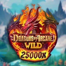 Dragons of Arcane Wild slot icon by Foxium, available at Playjonny Casino