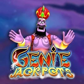Enjoy Genie Jackpots by Blueprint Gaming – logo hosted on playjonnycasinoo.com