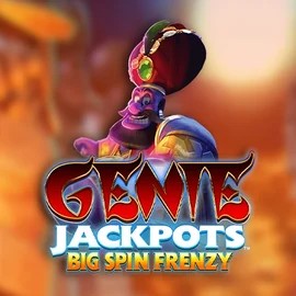 Genie Jackpots: Big Spin Frenzy online game logo by Blueprint Gaming on playjonnycasinoo.com