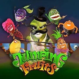 Jumping Fruits slot icon by Wazdan, available at Playjonny Casino
