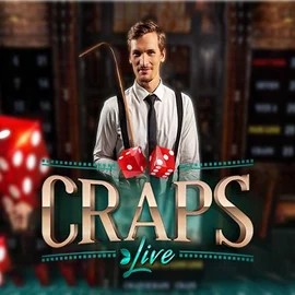 Live Craps game by Evolution – logo hosted on Playjonny Casino