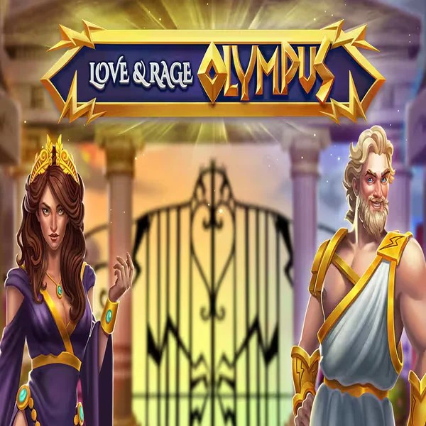 Slots logo of Love and Rage Olympus from Greentube at Playjonny Casino