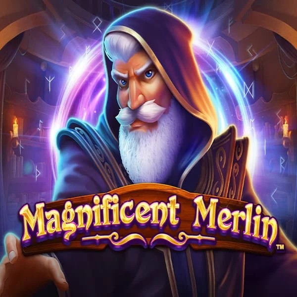 Magnificent Merlin online game logo by Greentube on playjonnycasinoo.com