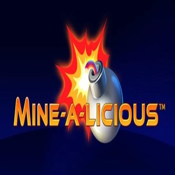 Mine a Licious slot logo by Playtech at Playjonny Casino