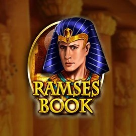 Ramses Book Deluxe slot logo by Gamomat at Playjonny Casino