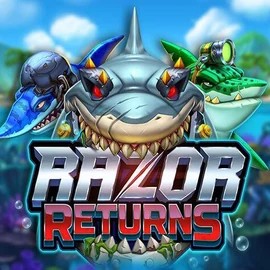 Razor Returns logo – Slots by Push Gaming at Playjonny Casino