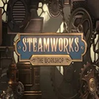Steamworks The Workshop logo – Slots by Peter & Sons at Playjonny Casino